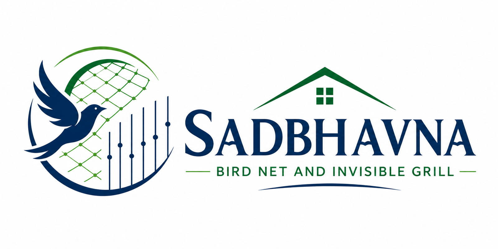Sadbhavna Bird Net and Invisible Grill Logo
